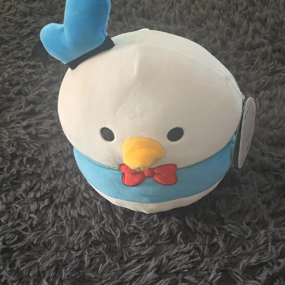 Disney Donald Duck Plush Bird Toy - Blue, White, Red